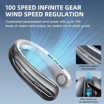 Ventilador de Cuello Recargable